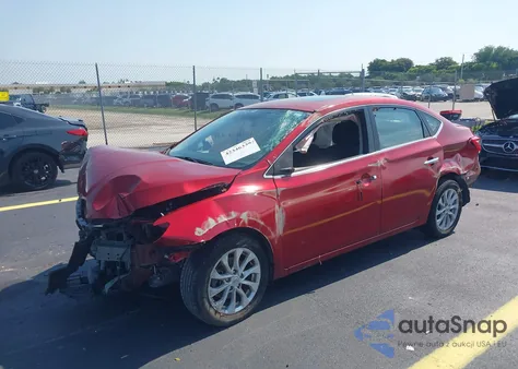 2018 Nissan Sentra Sv from USA, damaged, VIN 3N1AB7AP4JY320001